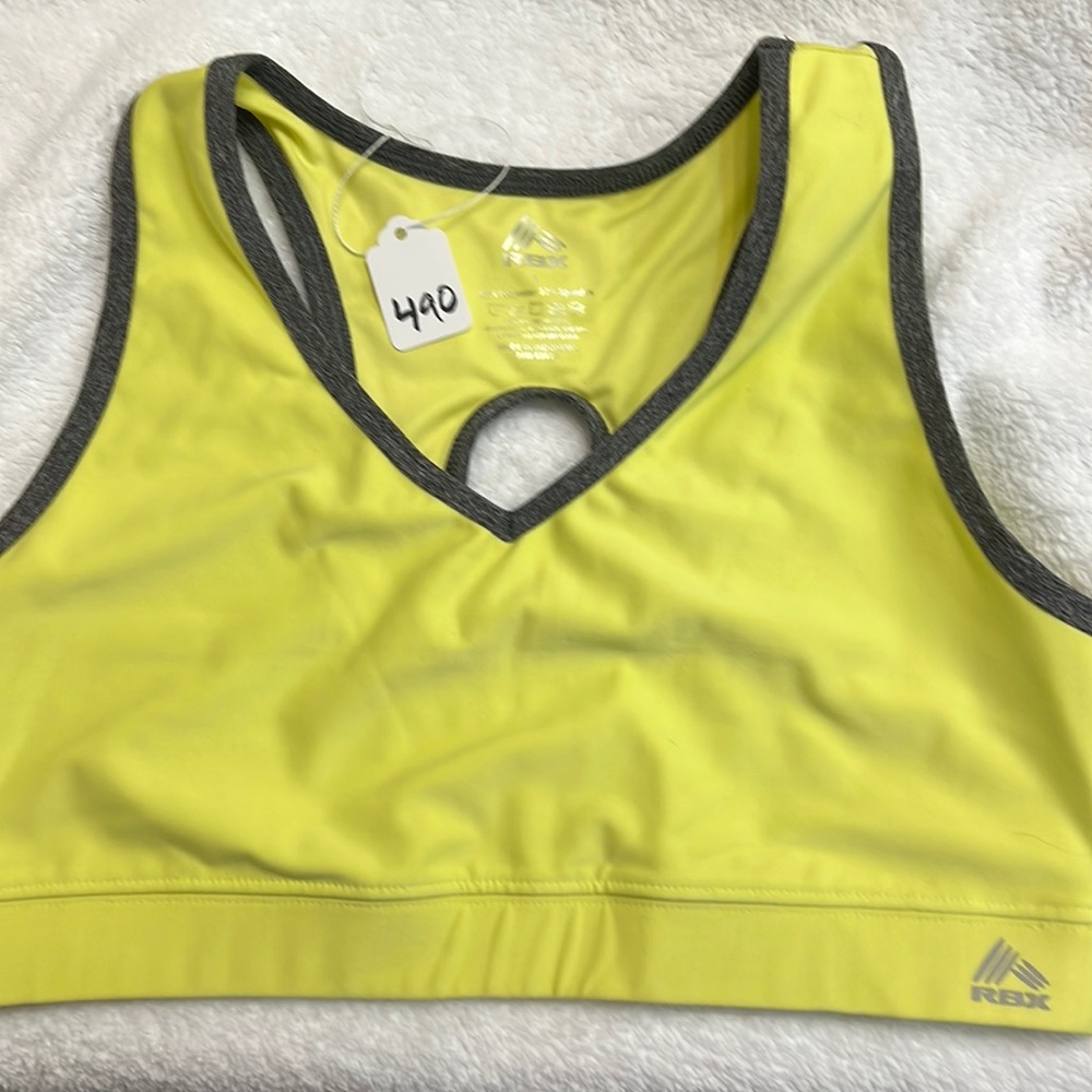 NWOT RBX SIZE L SPORTS BRA